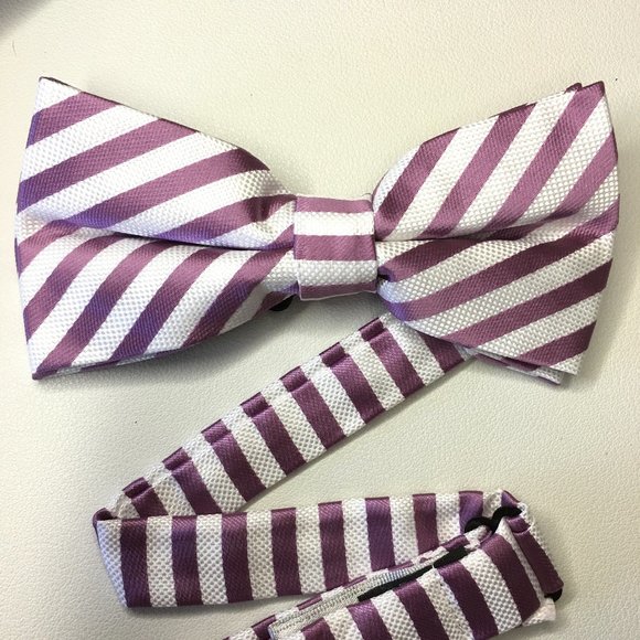 JON VANDYK HOLLAND Vintage Vibe Semi-Butterfly Bow Tie βΆβ πΉβπΈβπ» βπΌπ! - Picture 2 of 9